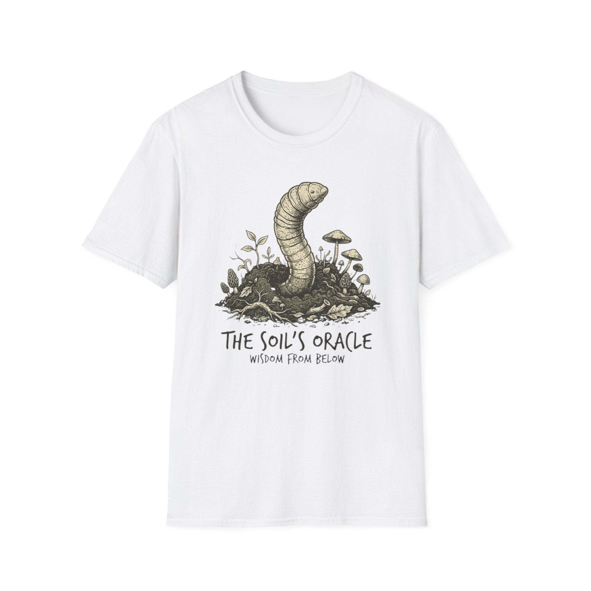 'The Soil's Oracle' Worm T-Shirt