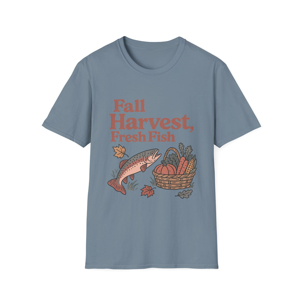 Fall Harvest Fresh Fish T-Shirt