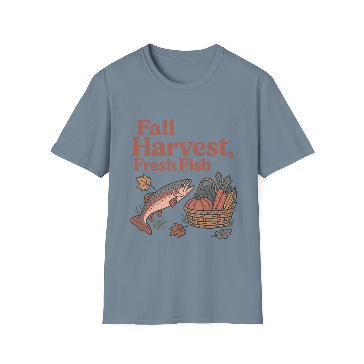 Fall Harvest Fresh Fish T-Shirt