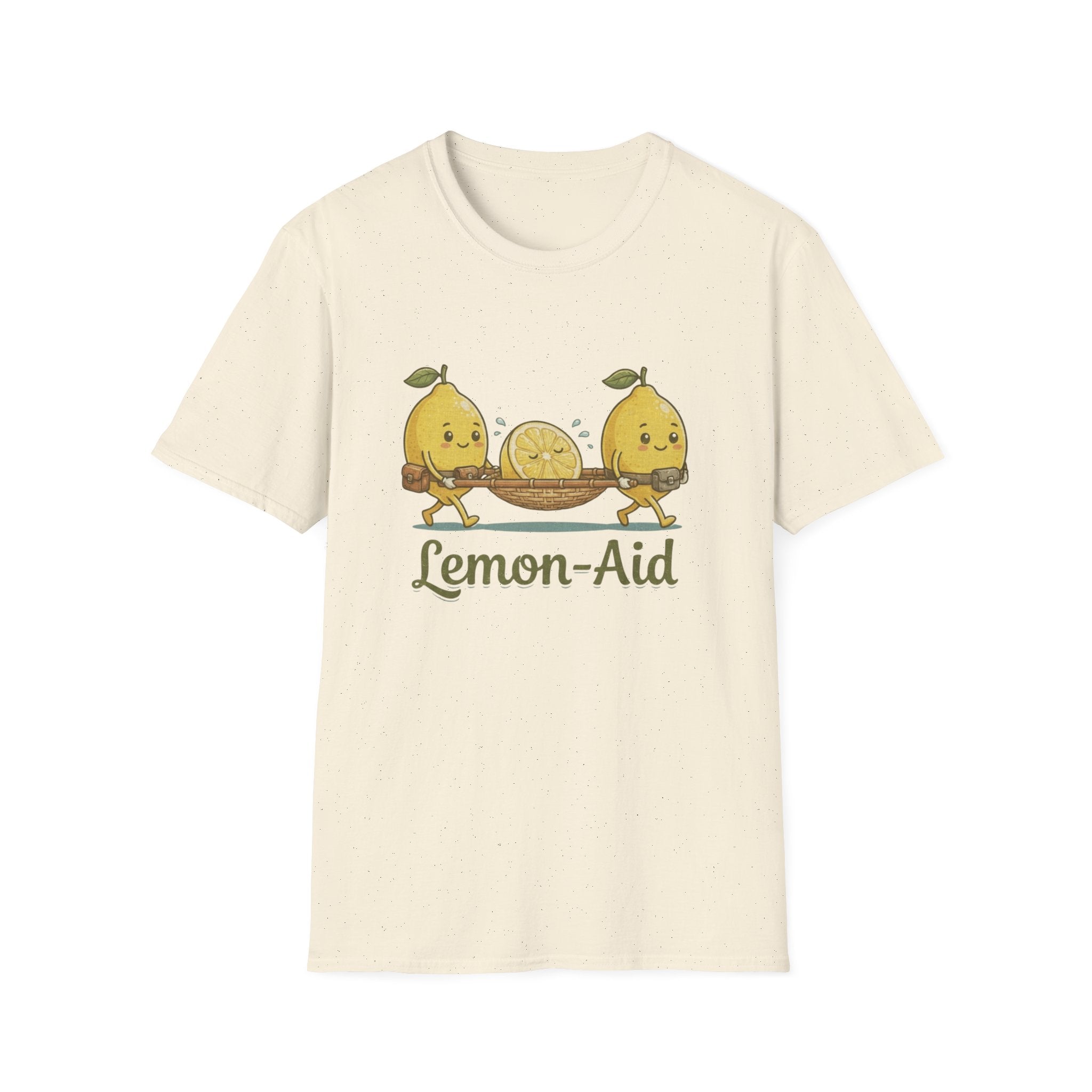 Cute Lemon Friends Graphic T-Shirt