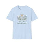 'Bee Kind, Plant Flowers' Floral Bee T-Shirt