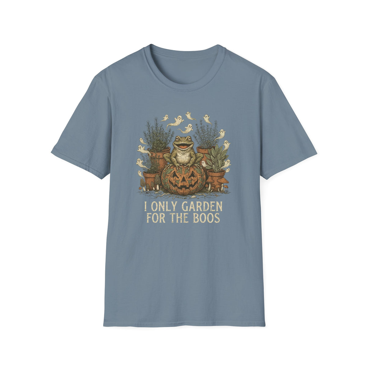 Halloween Frog Garden T‑Shirt