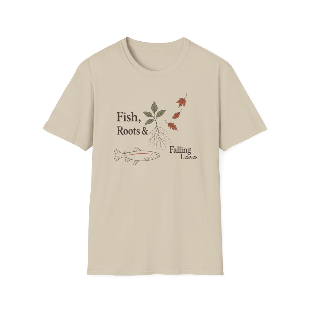 Fish, Roots & Falling Leaves T-Shirt