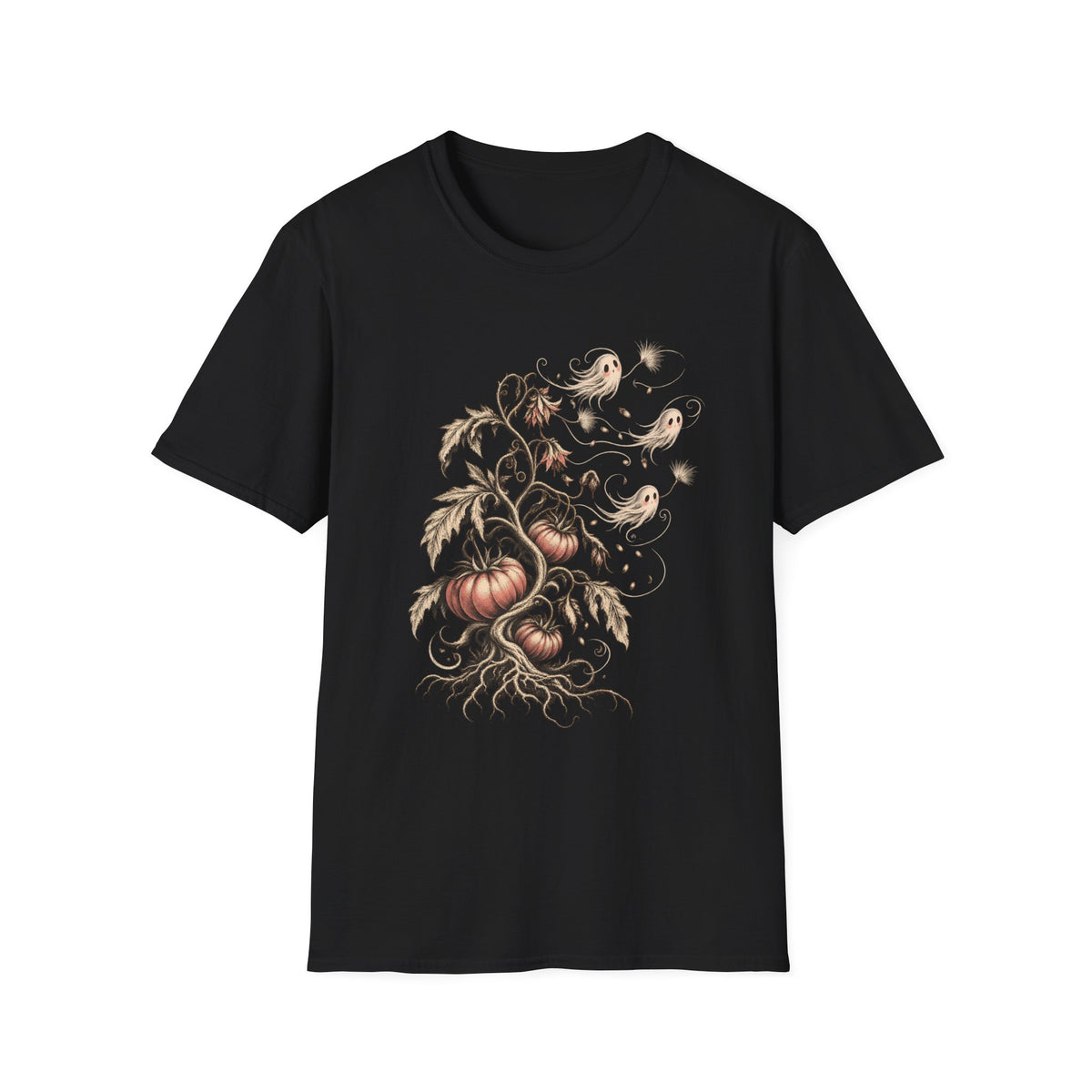 Ghosts & Pumpkin Halloween Tee