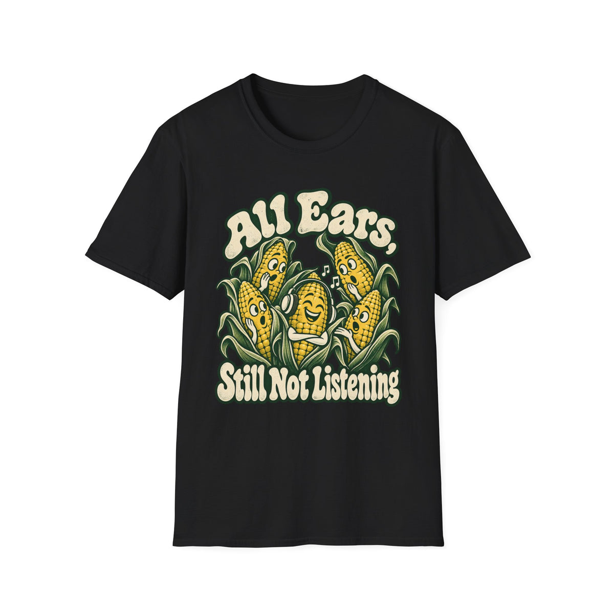 Retro Corn Graphic T-Shirt