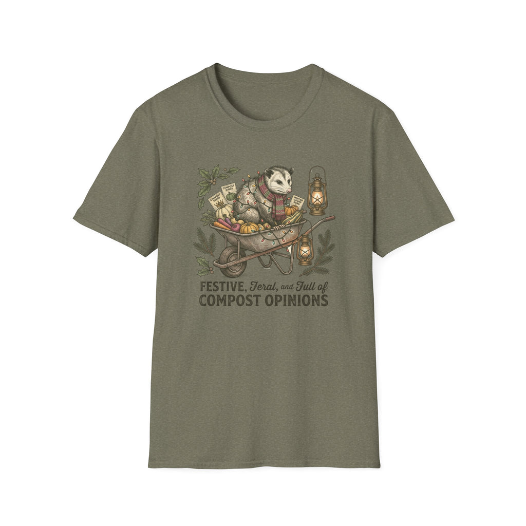 Festive Compost Opinions T-Shirt