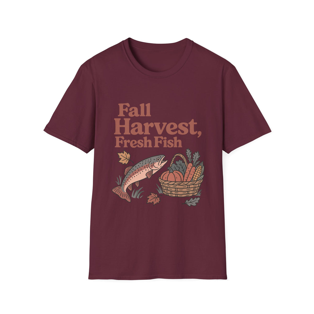 Fall Harvest Fresh Fish T-Shirt