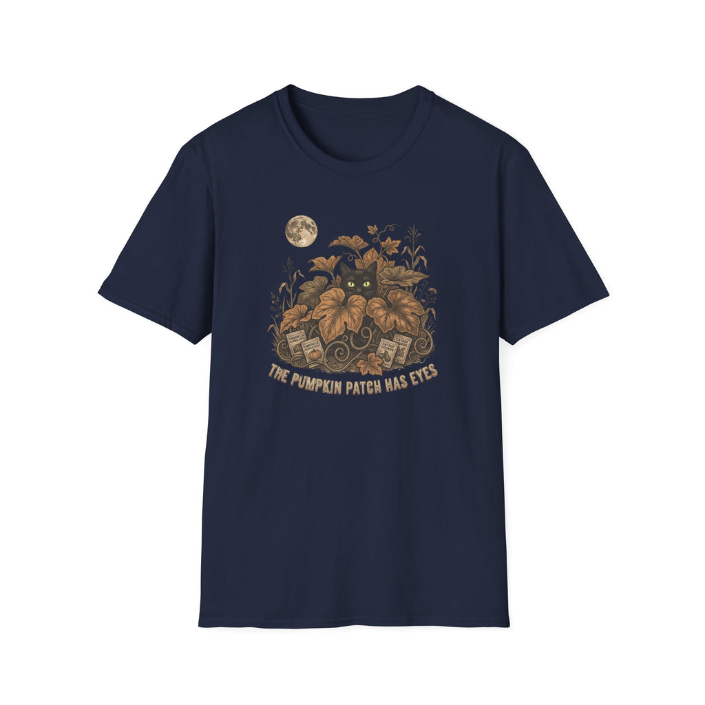Halloween Cat Pumpkin Patch T-Shirt