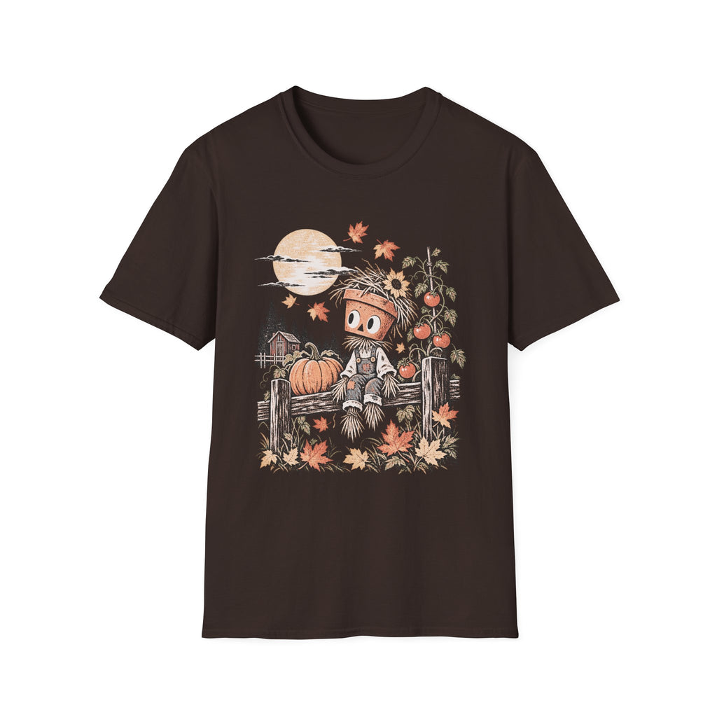 Autumn Moon & Falling Leaves Tee