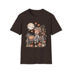 Autumn Moon & Falling Leaves Tee