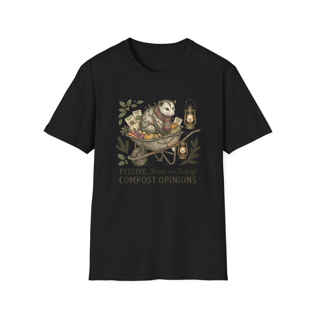 Festive Compost Opinions T-Shirt