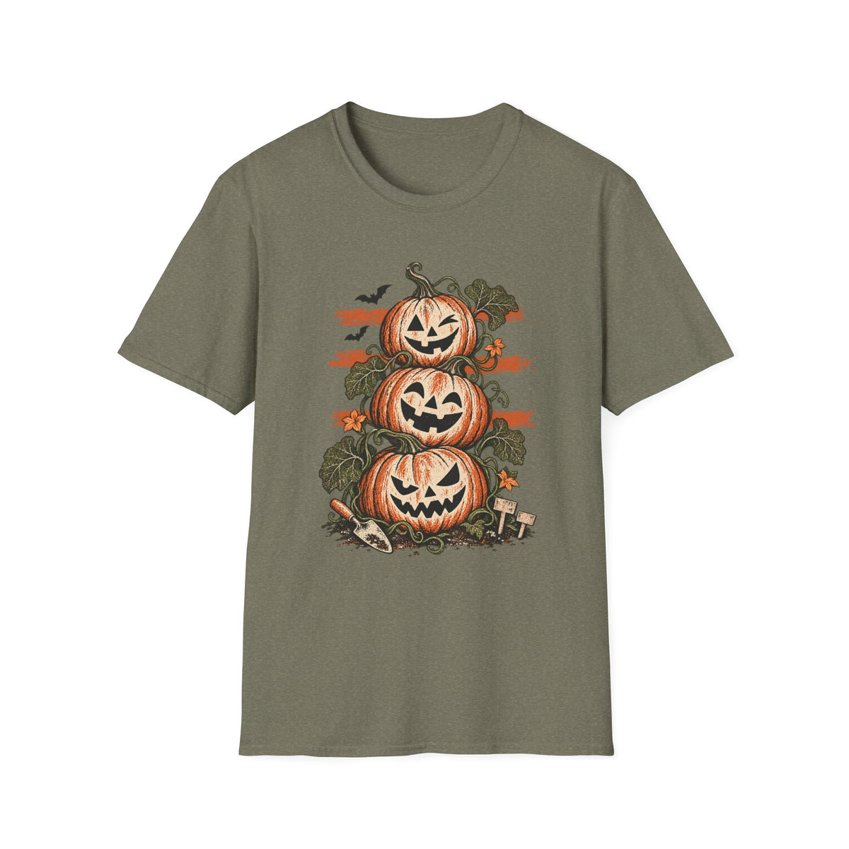 Halloween Jack-O'-Lantern Stack T-Shirt