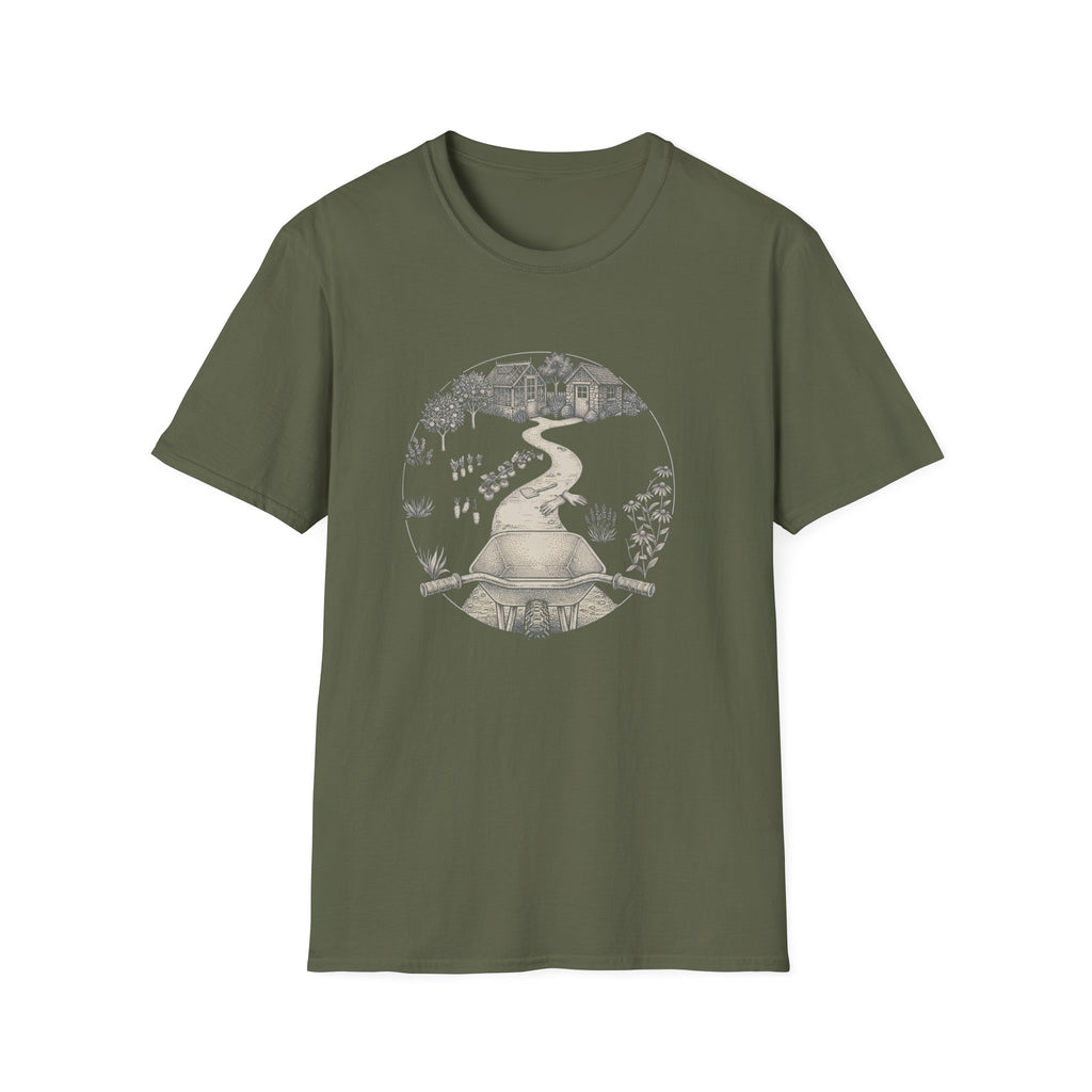 Cottage Path Graphic T-Shirt