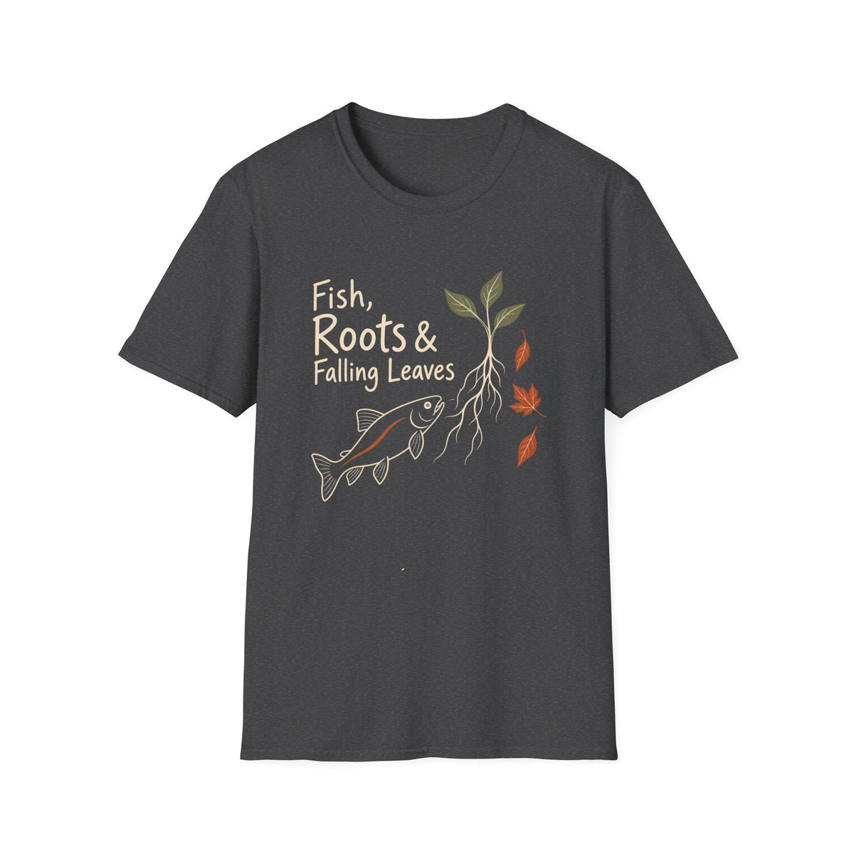 Fish, Roots & Falling Leaves T-Shirt