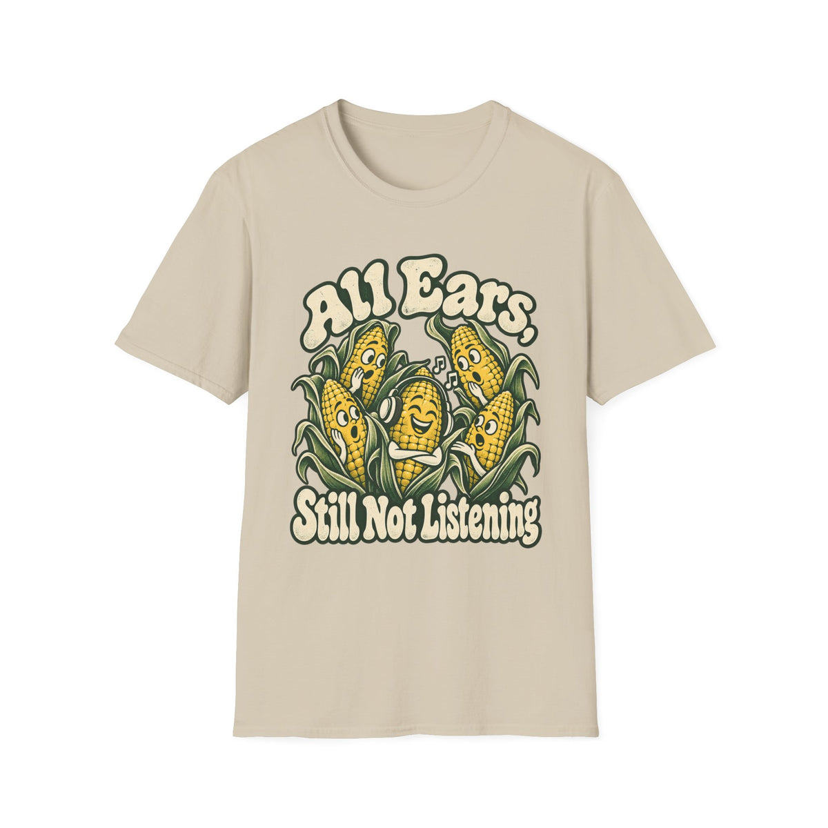 Retro Corn Graphic T-Shirt
