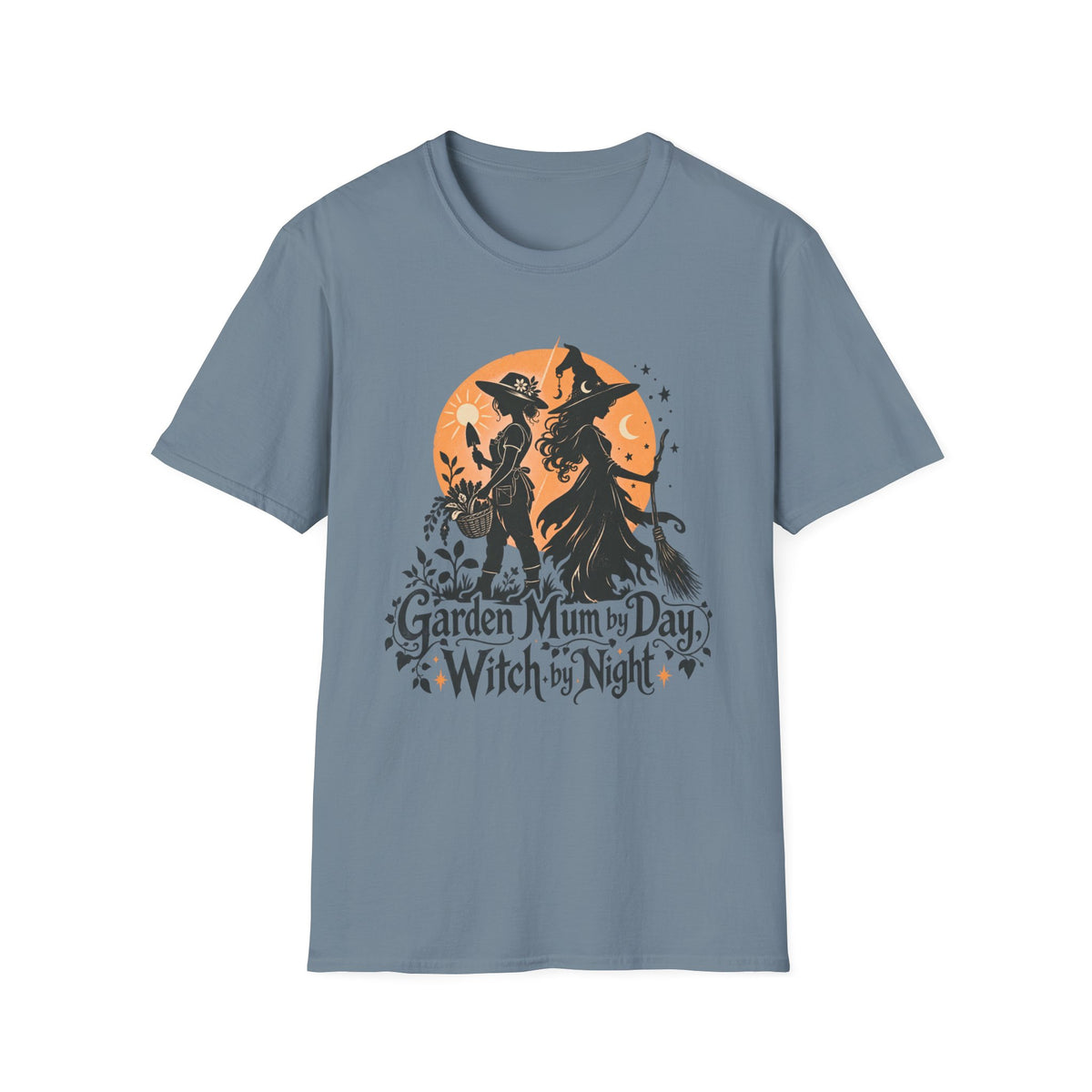 Witch by Night Garden Mum Tee