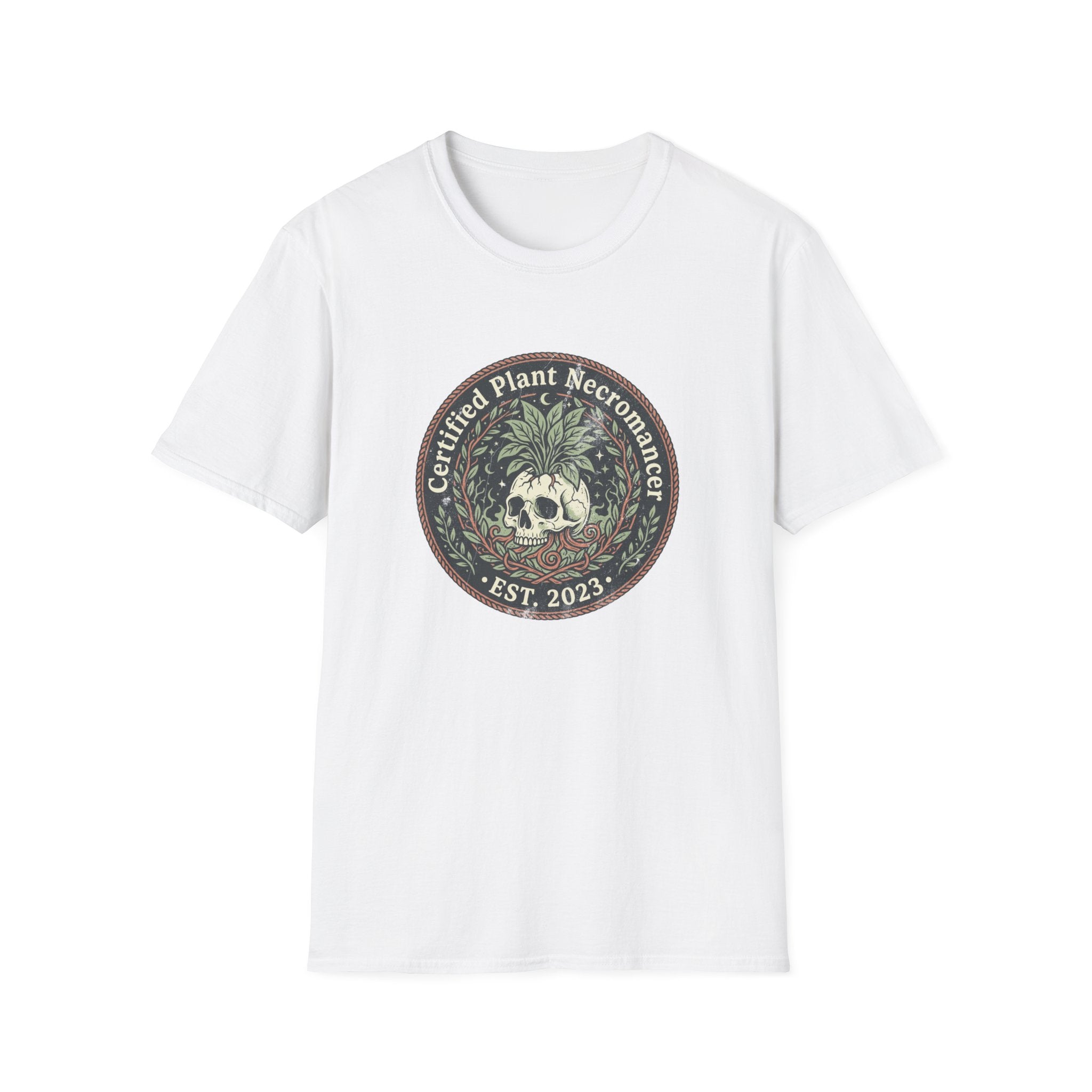 Skull & Botanical Vintage T-Shirt