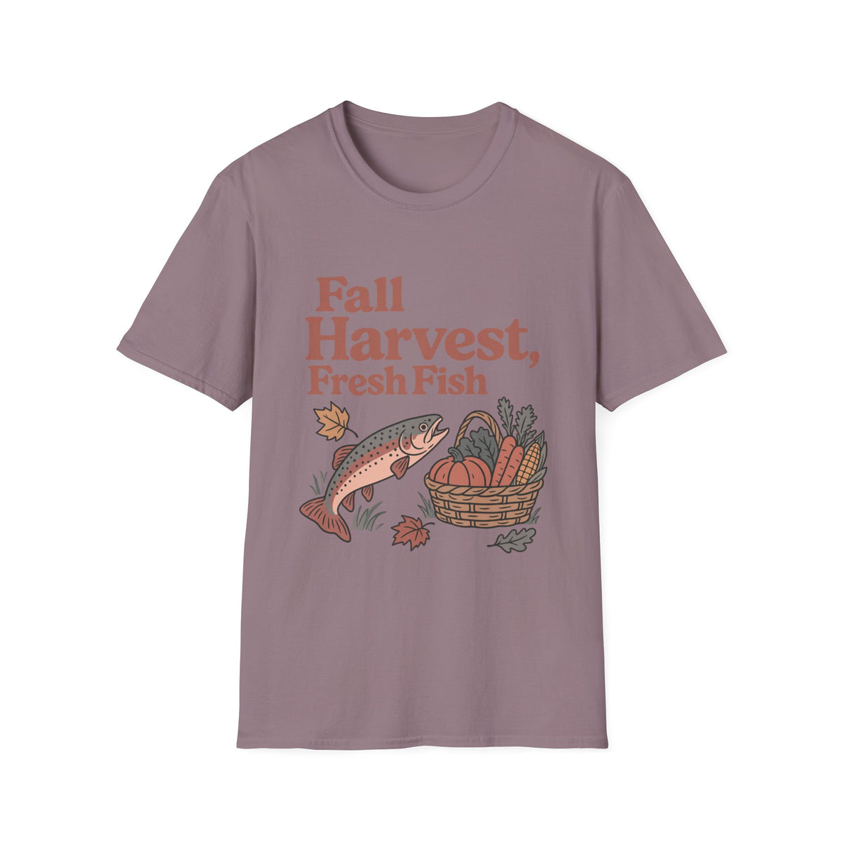 Fall Harvest Fresh Fish T-Shirt