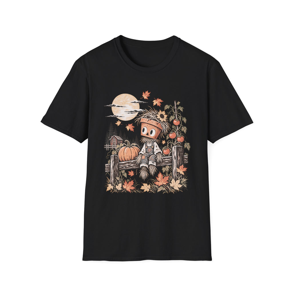 Autumn Moon & Falling Leaves Tee
