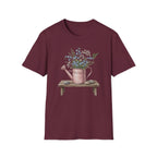 Floral Watering Can T-Shirt