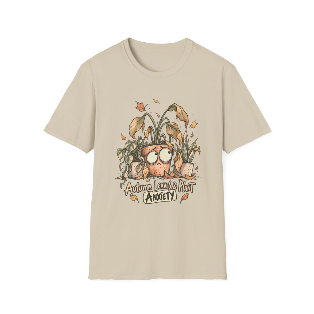 Autumn Leaves & Plant Anxiety T-Shirt