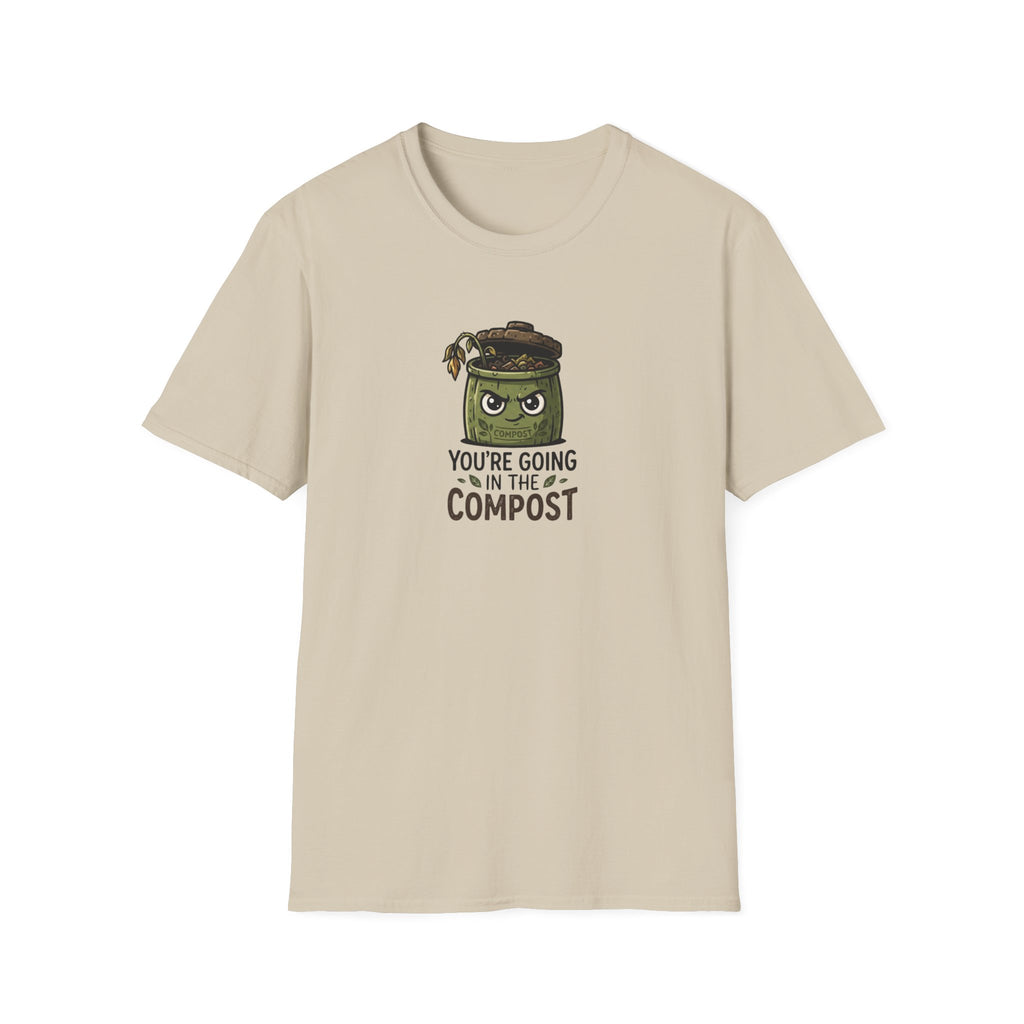 Compost Jar Cute Gardening T‑Shirt