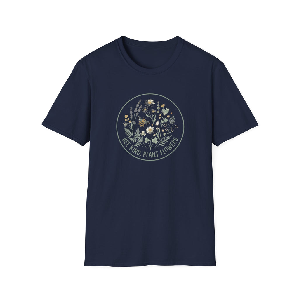 Floral Bee Garden T-Shirt