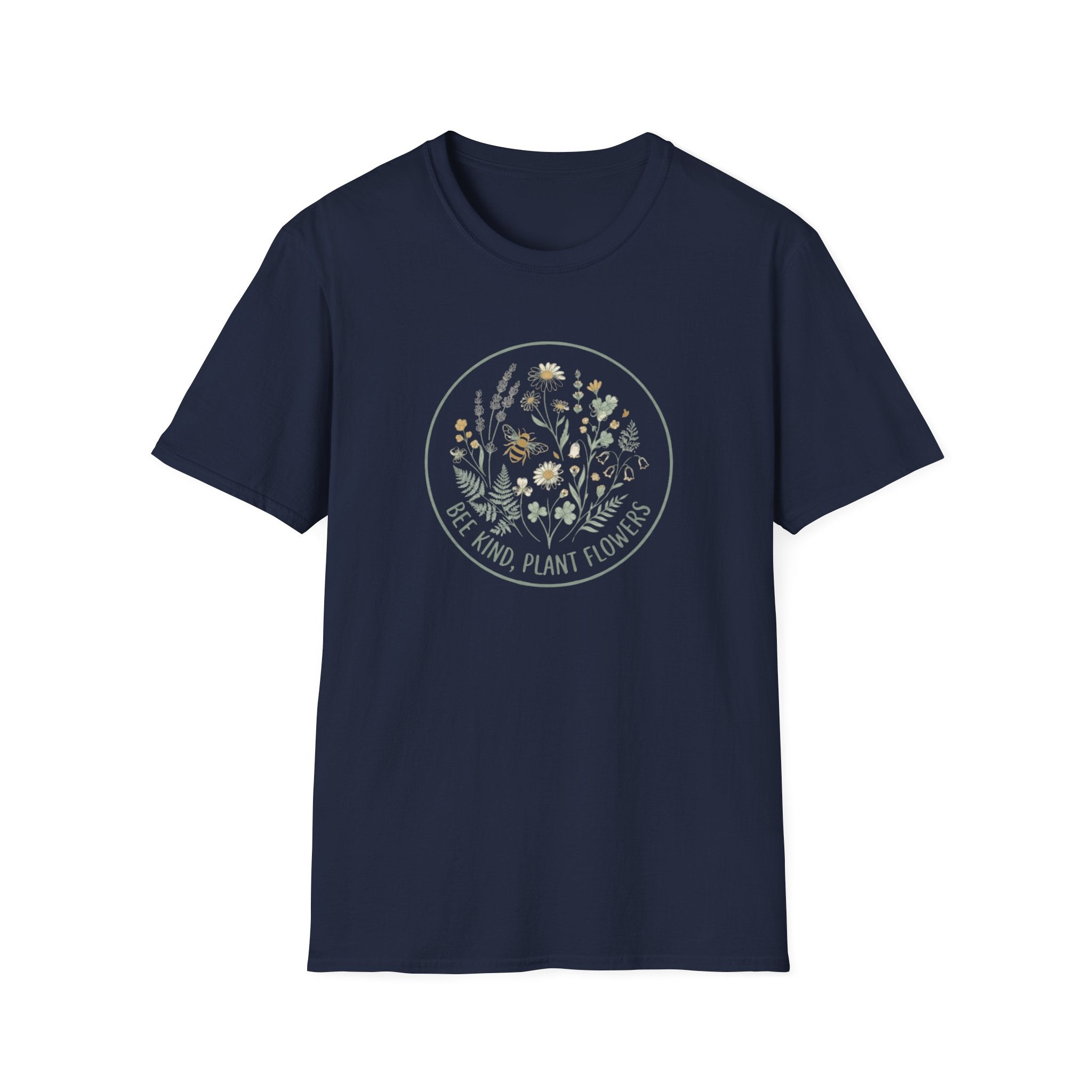 Floral Bee Garden T-Shirt