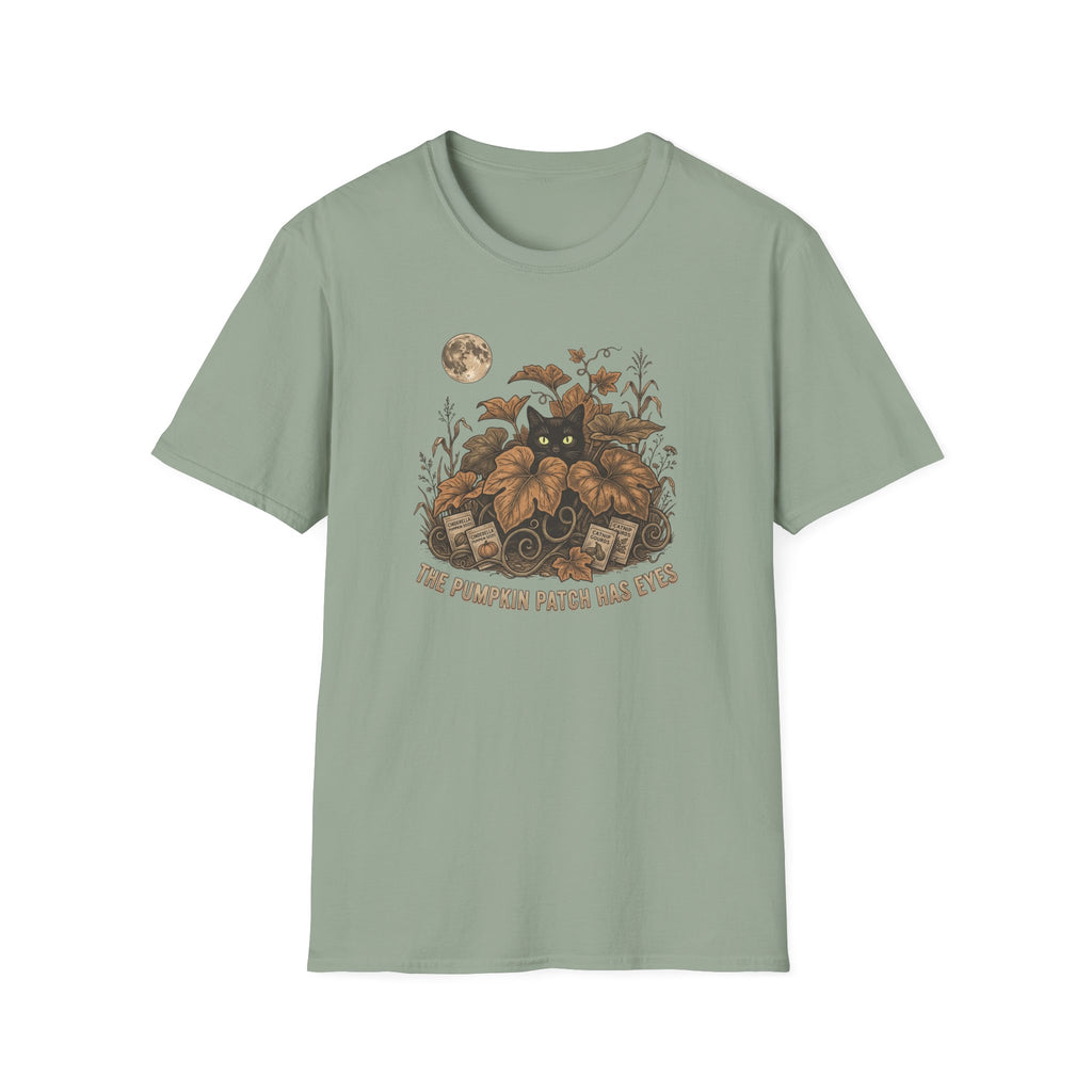 Halloween Cat Pumpkin Patch T-Shirt