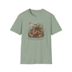 Halloween Cat Pumpkin Patch T-Shirt