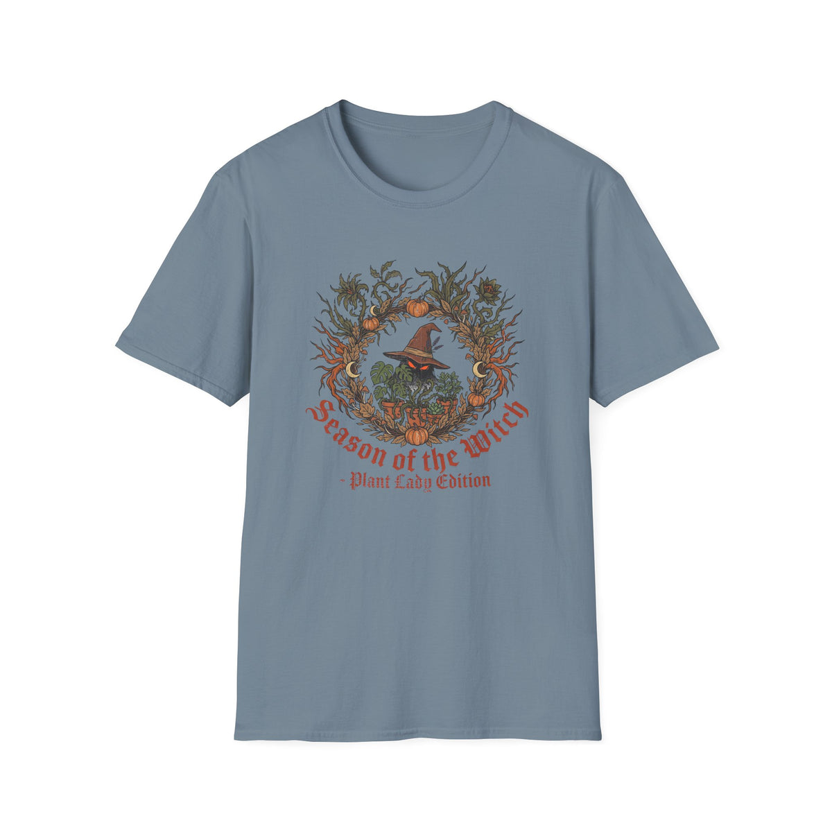 Witchy Pumpkin Wreath T-Shirt