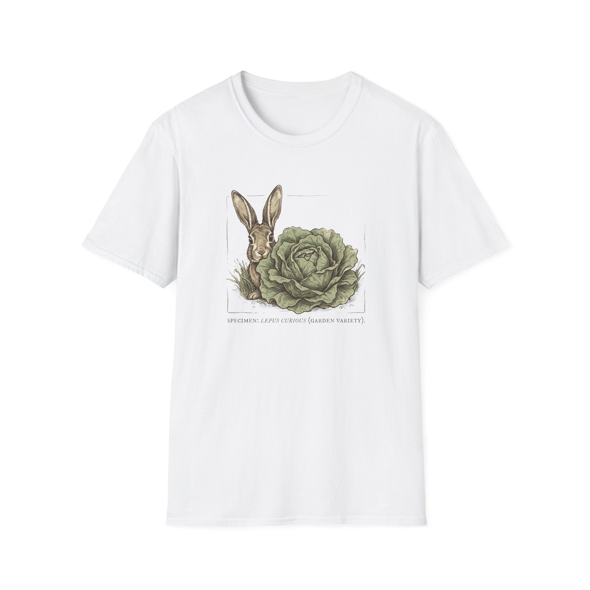 Botanical Bunny Graphic T-Shirt