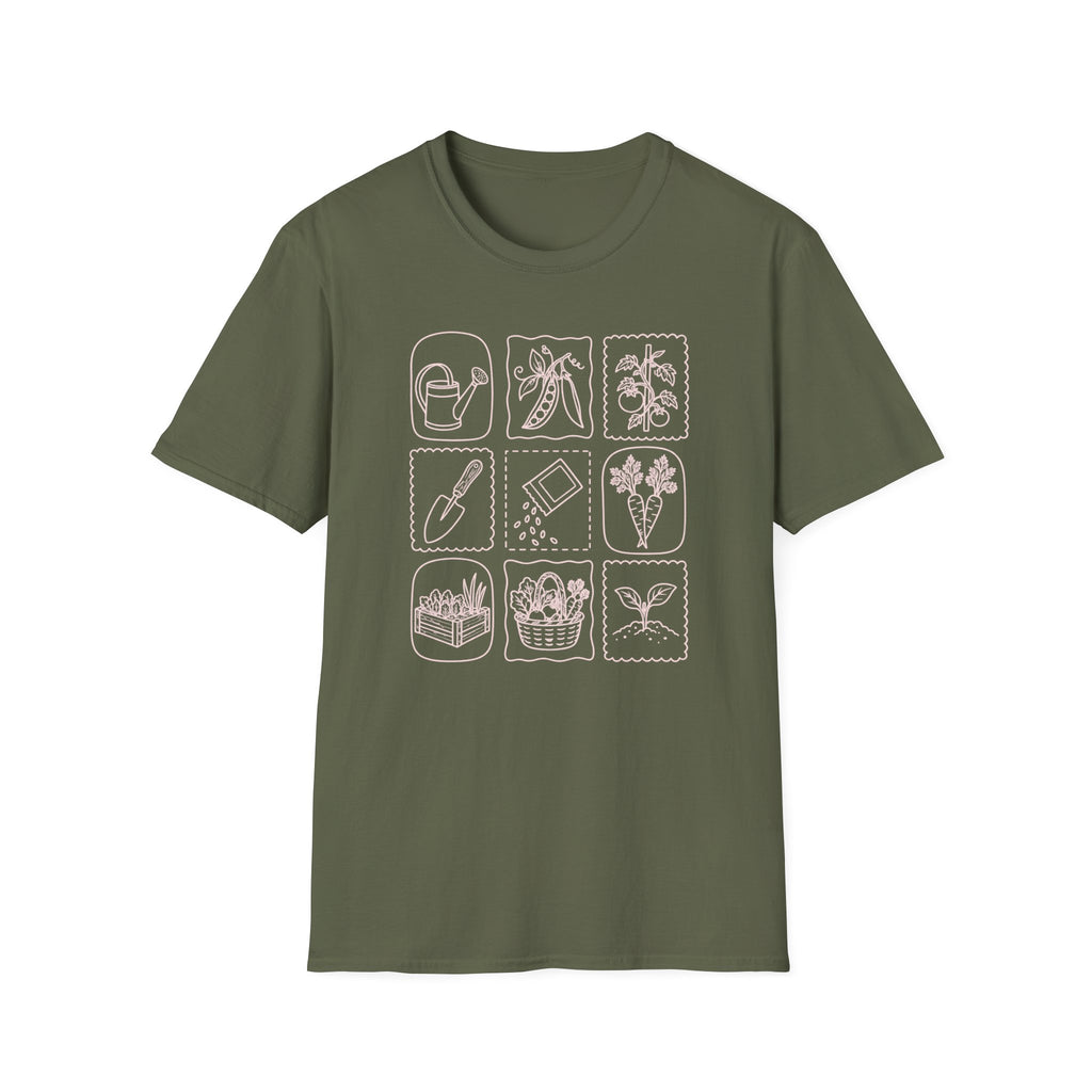 Gardening Icons T-Shirt