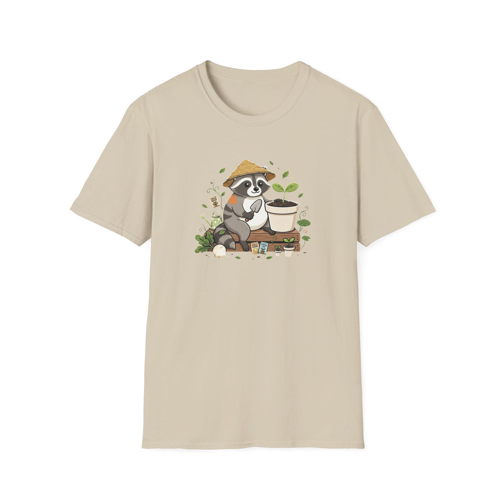 Raccoon Gardener T-Shirt