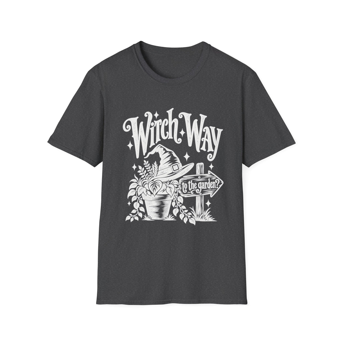 Witch Way To The Garden T-Shirt