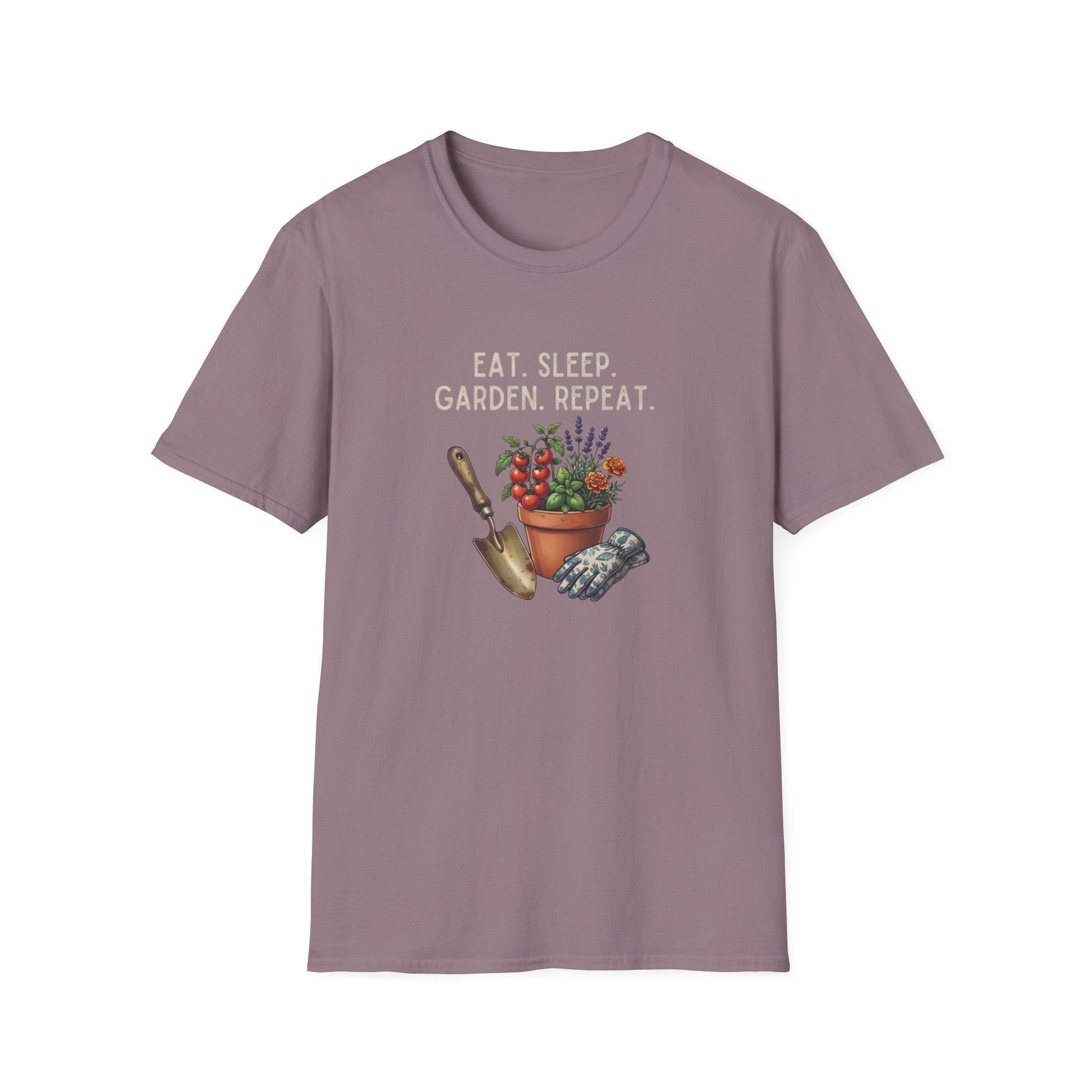 "Eat. Sleep. Garden. Repeat."T-Shirt