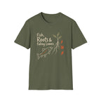 Fish, Roots & Falling Leaves T-Shirt