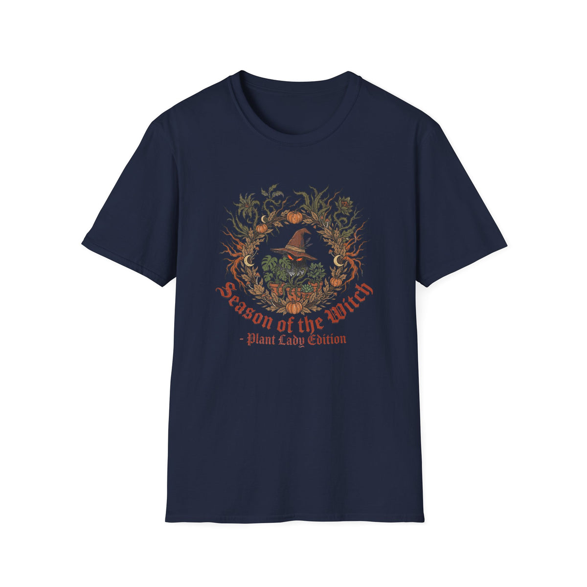 Witchy Pumpkin Wreath T-Shirt