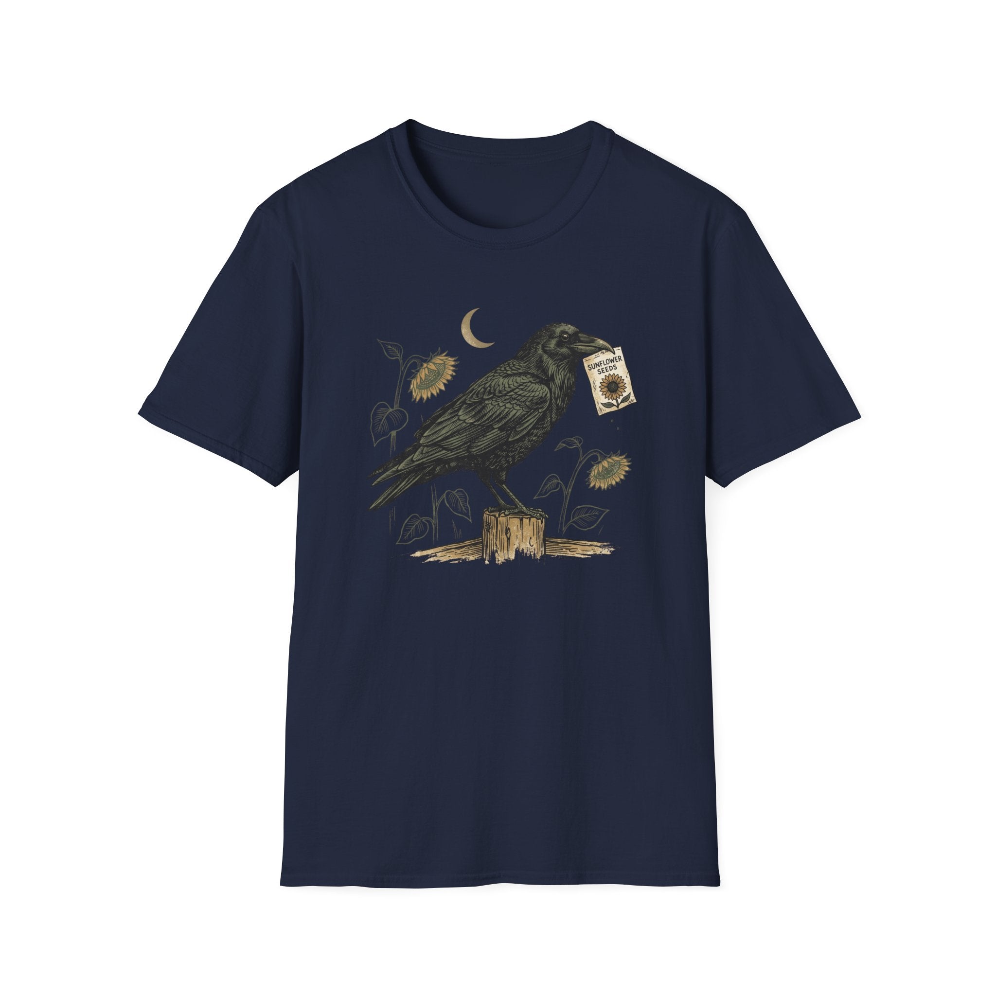 Raven & Sunflower T‑Shirt