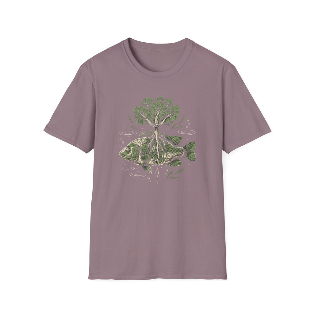 Fish & Tree Eco Graphic T-Shirt