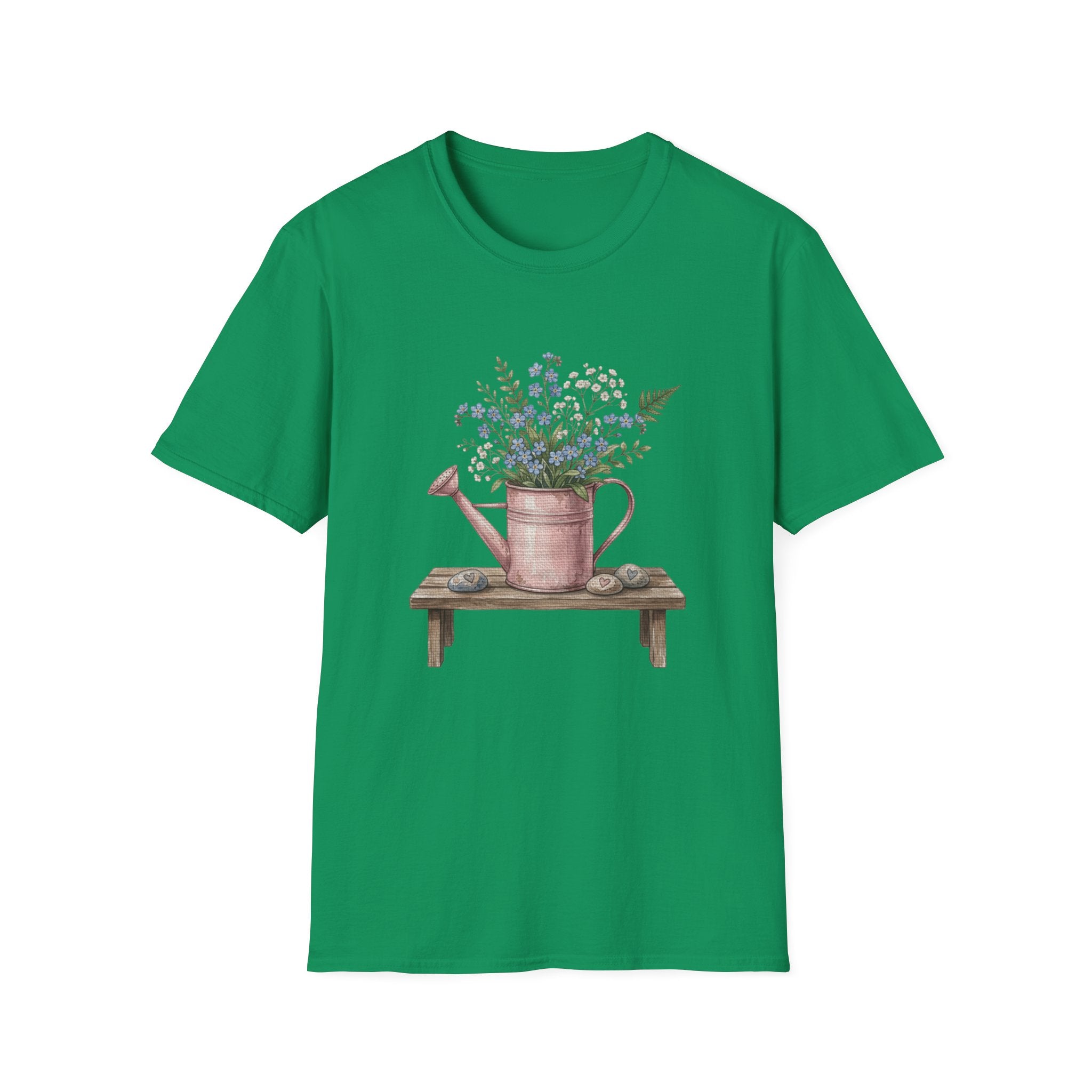 Floral Watering Can T-Shirt