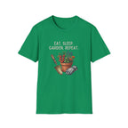 Eat. Sleep. Garden. Repeat. T-Shirt