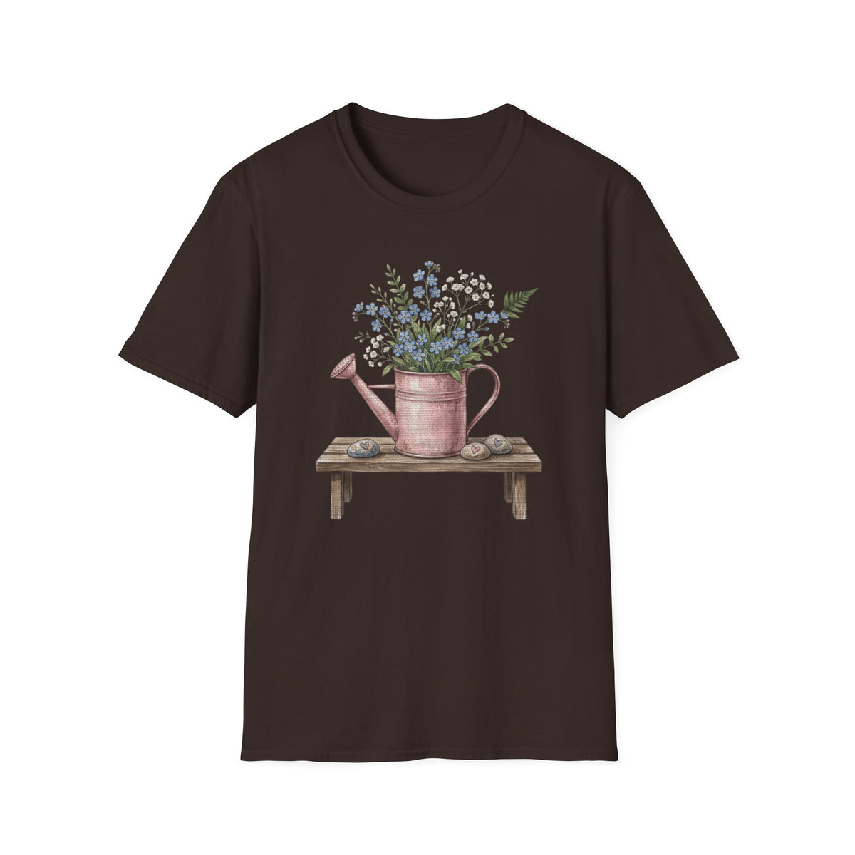 Floral Watering Can T-Shirt