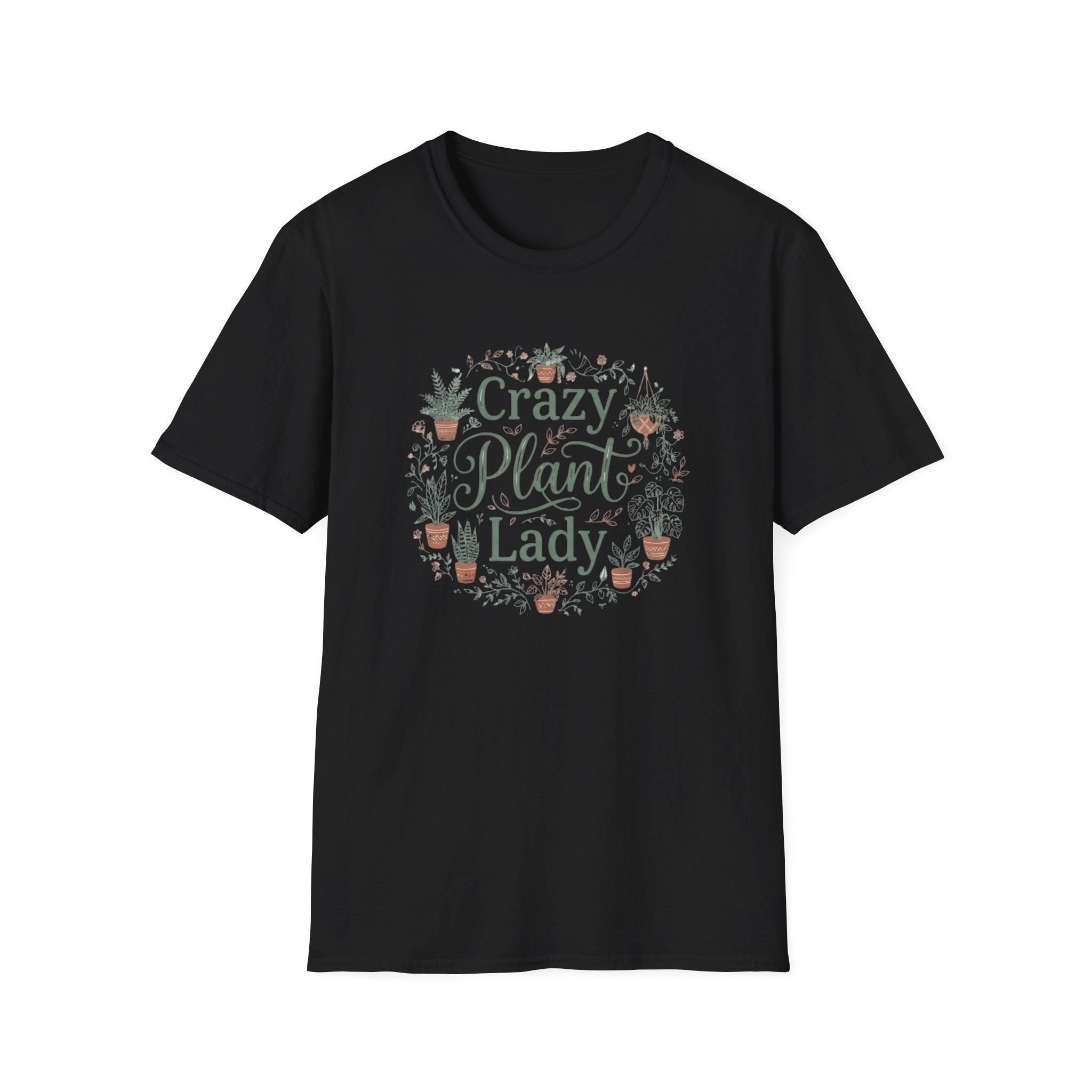 "Crazy Plant Lady" Plant T-Shirt