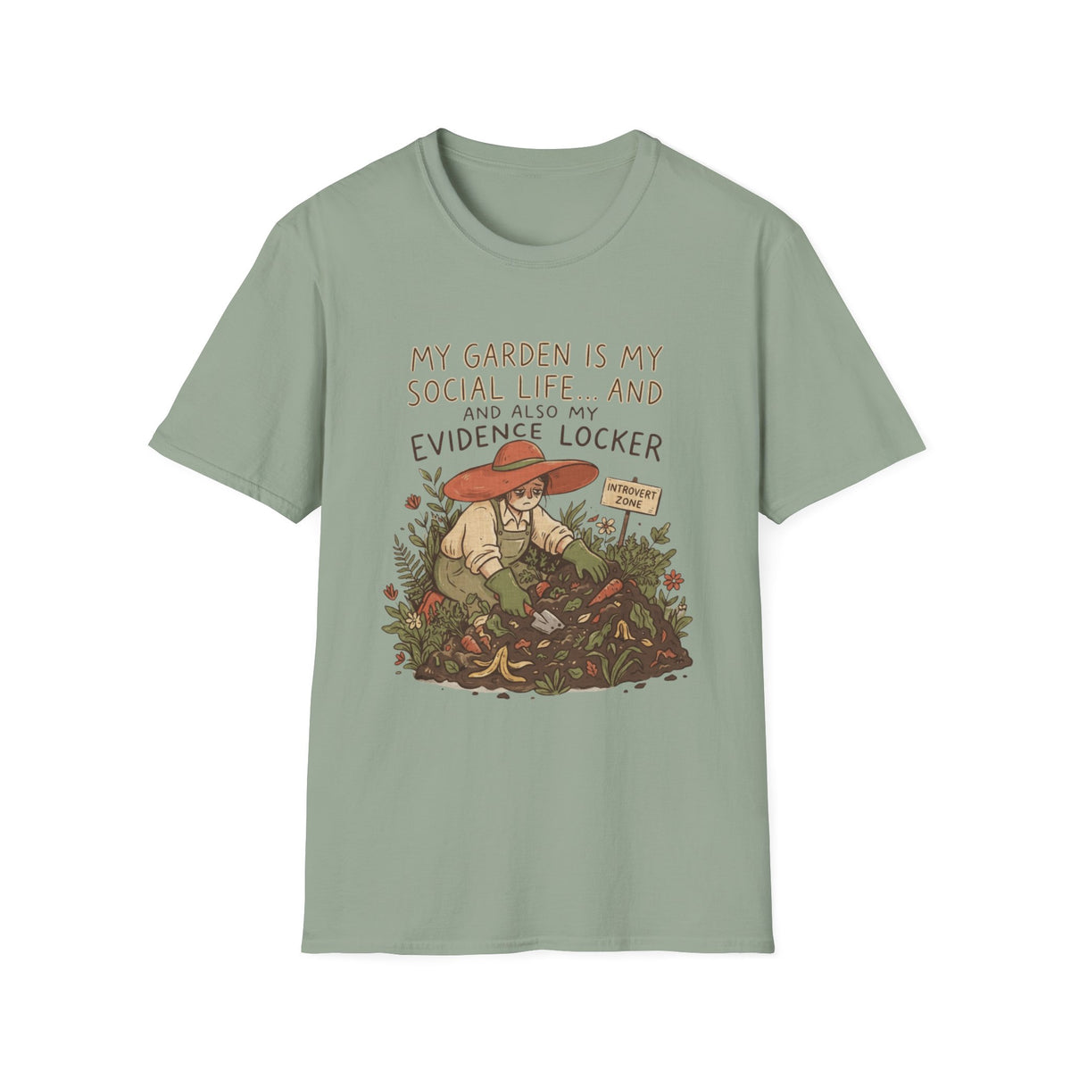 My Garden Is My Social Life T-Shirt