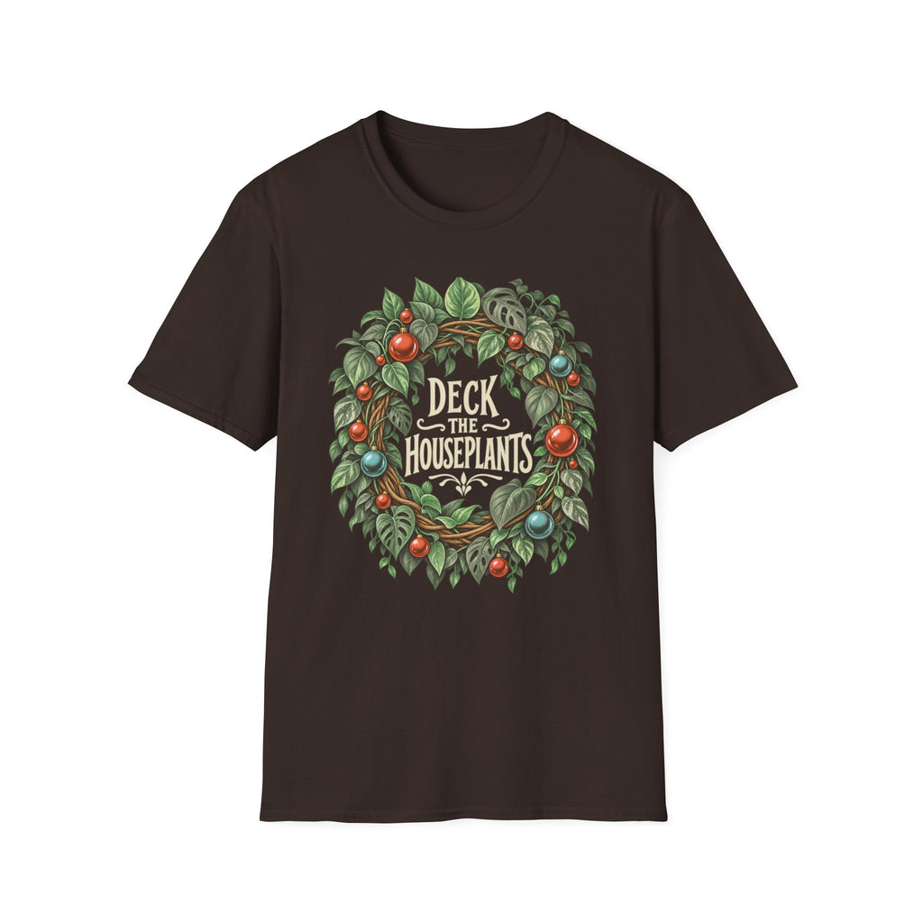 Deck the Houseplants Christmas Tee
