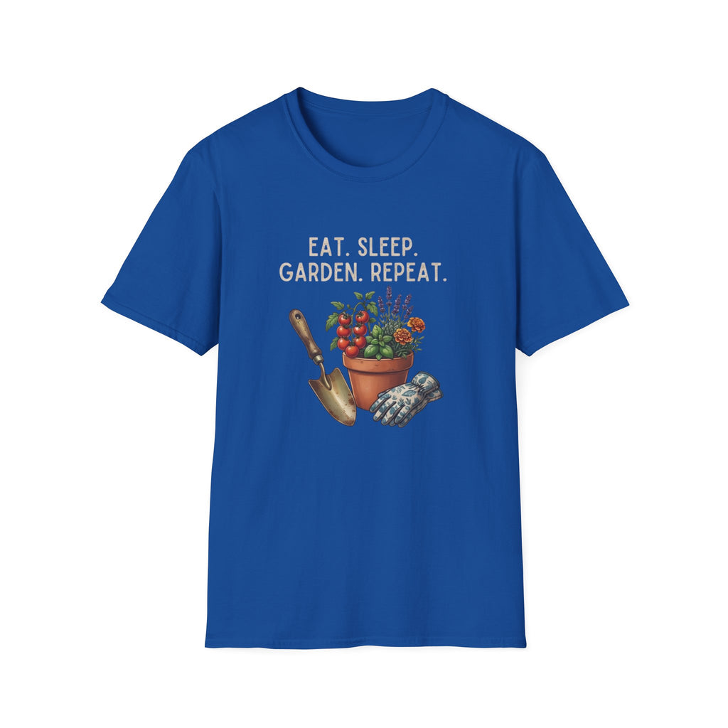 Eat. Sleep. Garden. Repeat. T-Shirt