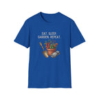 Eat. Sleep. Garden. Repeat. T-Shirt