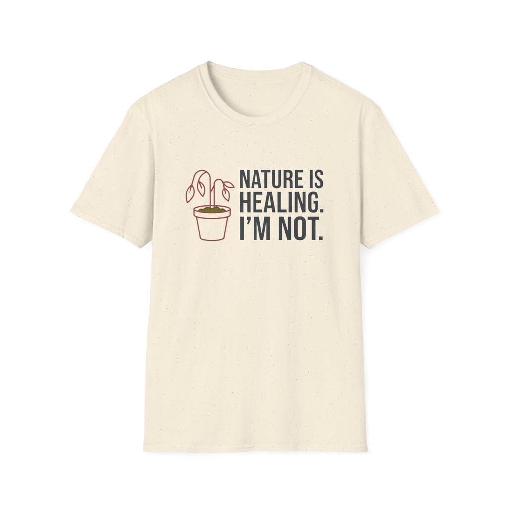 Nature Is Healing Gardening T‑Shirt