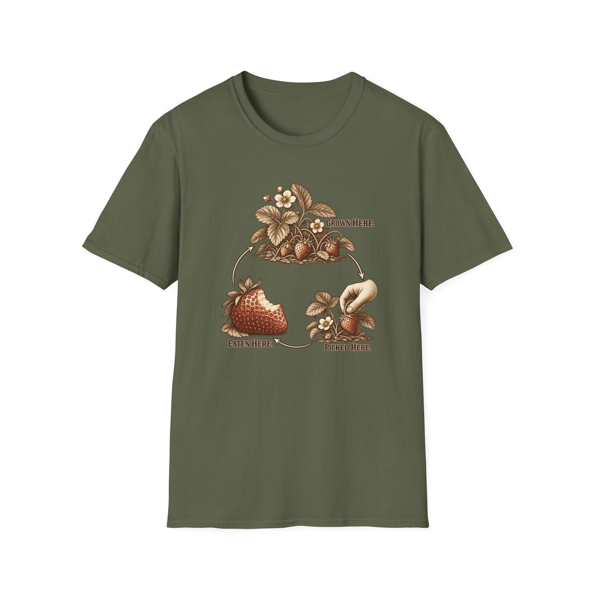 Strawberry Life Cycle T-Shirt